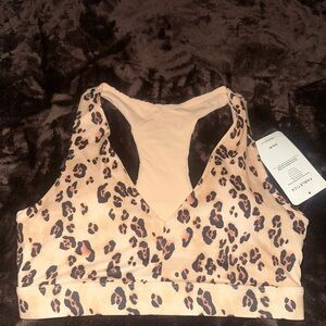 Fabletics Leopard print sports bra